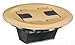 Hubbell Wiring Systems RF506CH tradeSELECT Aluminum Flange and Hinged Door Cover Assembly for Structural Wood Floor, 15A, 125V, Chrome Plated Finish