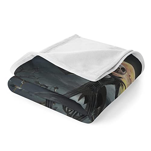 WONGS BEDDING Coperta da teschio di Incubi prima