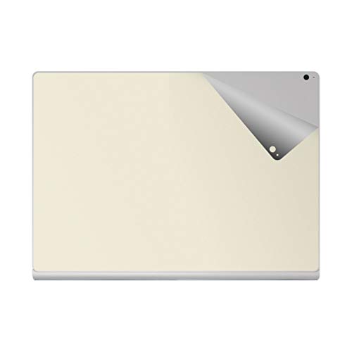 PDA工房 スキンシール Surface Book 3 (15インチ) 天面用 【サテン・パールホワイト】