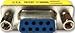 Kramer Electronics AD-D9F/D9F Gender Changer D9 M/M