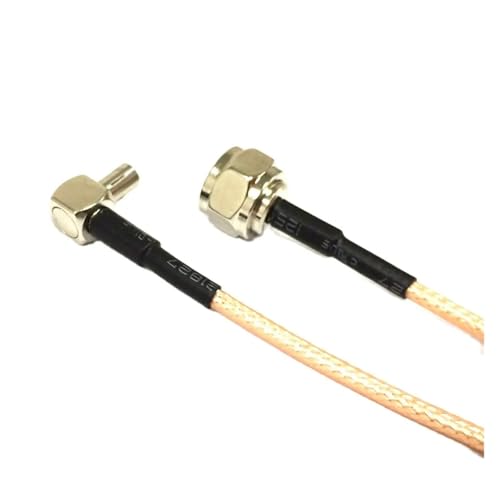 Cable TS9 interruptor F macho pigtail RG316 de 30cm para antena de módem 3