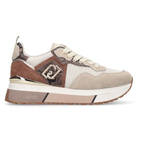 Cow Suede/Mesh/Print Rope/Chocolate