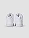 Nike Little Kid's Court Borough Mid 2 Shoes, White/White-White, 1Y