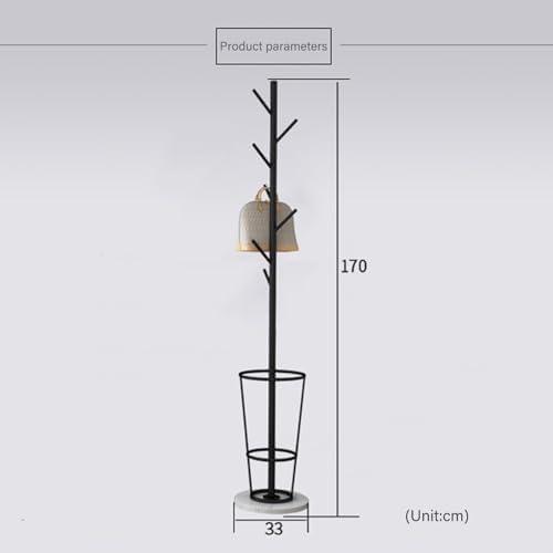 Metal Umbrella Stand with Footrest – Large Capacity Indoor for Entryway – Stylish and Functional Storage Solution for Home and Office