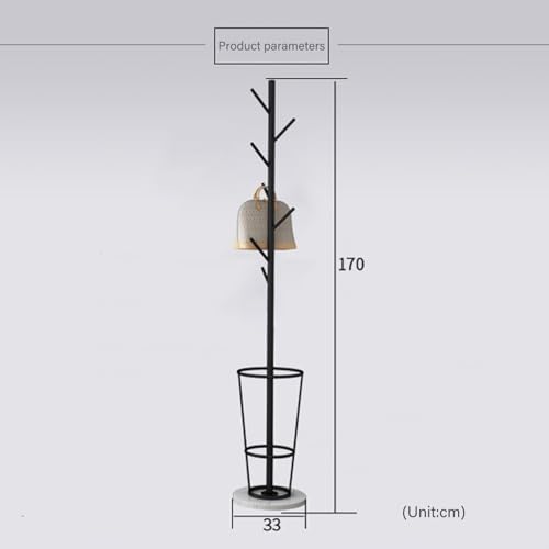 Paragüero comercial resistente para exteriores, base de metal para mayor estabilidad, diseño moderno para interiores y exteriores, color negro, ideal para entradas y zonas de alto tráfico - imagen 3