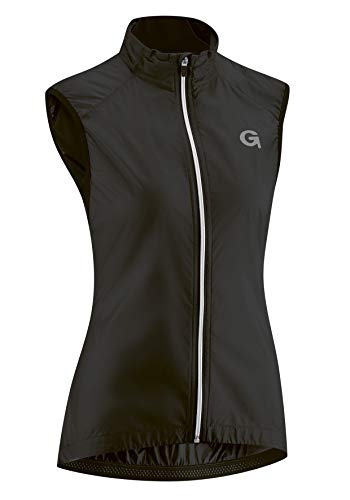 Gonso Damen Sinestra Windweste, Black, 44
