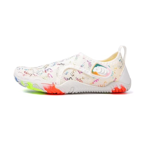 Generisch Zapatos acuáticos unisex con diseño flexible y suela antideslizante - Zapatos descalzos para playa y deportes acuáticos | Zapatillas de baño ligeras para hombre y mujer