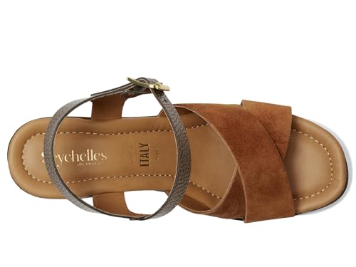 Seychelles womens Paloma Tan Suede Bronze2