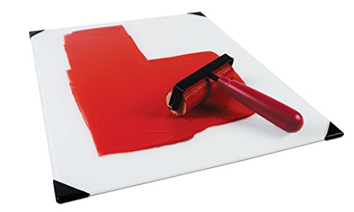 New Wave Posh Glass Artist Palette | White, 9 X 12 Inches, Paint Palette, Painting Palette, Glass Palette, For Use With All Art Media, Oil Paint Palette #TOP6