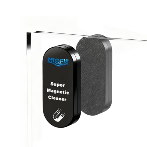 Miofis Aquarium Magnetic Brush Fish Tank Glass Cleaner for