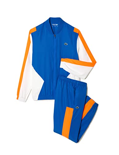 Preisvergleich Produktbild Lacoste-Ensemble Survêtement hom-WH5223-00, Blau / Orange / Weiß, XS