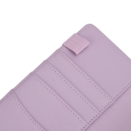 A6 Budget Satchel, Clear View ImpermeáVel PortáTil orçAmento Saco para A Escola (Roxa)