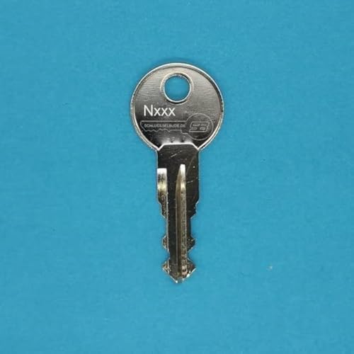 Image of Replacement Key for Thule Carrier Systems and roof Boxes. Key Number Thule - N109