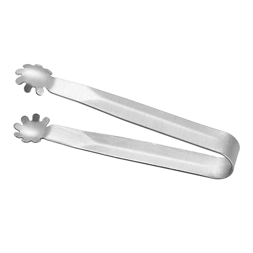 Sugar Clip, Mini Sugar Cubes Clips, Coffee Ice Cubes Stainless Steel Europe Styled Mini Portable Tools Accessories, Ice Cubes Clip Sugar Flatware Sugar Pliers Stainless Steel Europe Styled for Home