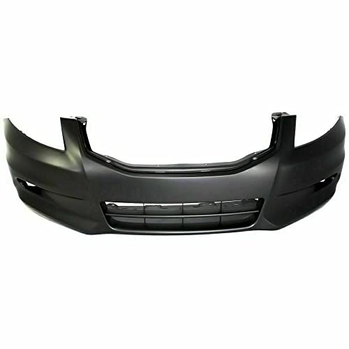 FitParts Compatible With Front Bumper Cover 2011 2012 Honda Accord EX EX-L Sedan 11 12. New, Primed and Ready for Paint. With Fog Light Holes. W/o Parking Aid Sensor Holes. HO1000279