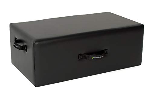 balanced body New York Sitting Box for Balanced Body Metro IQ, Studio and Clinical Reformers, Pilates Equipment for Home Workouts (Black)