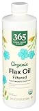 365 by Whole Foods Market, Flax Oil Filtered Organic, 24 Fl Oz
