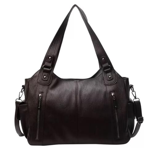 Sac bandoulière femme zippé résolvant le manque de poches de cours