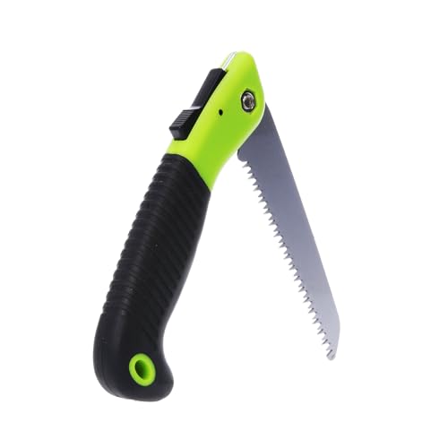 HME Mini Folding Hand Pocket Saw with 5" Carbon Steel Blade for Hunting, Camping, Backpacking, Pruning - Image 2
