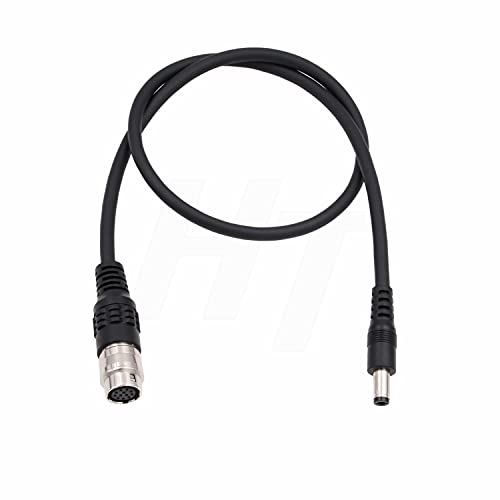 Cable de alimentación B4 rosa de 50 cm para evitar cortes de energía en cámara