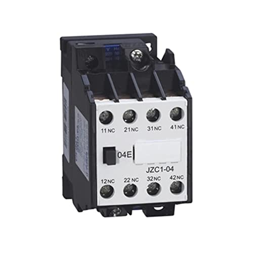 Relais de contacteur JZC1-04 multi-tension AC24V DC24V DC36V DC110V robuste