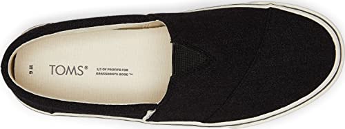 Toms Fenix Slip-On Black 7.5 B (M) #TOP2