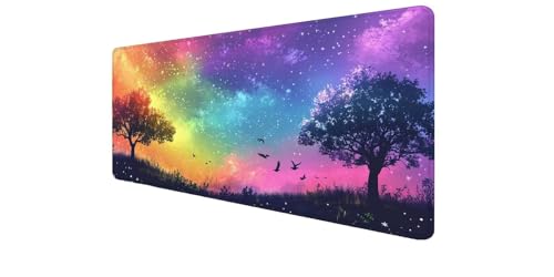 Tapis de souris XXL étanche avec base caoutchouc antidérapante
