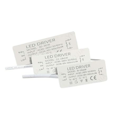Driver LED Courant Constant AC85-265V transformateur universel plafonnier