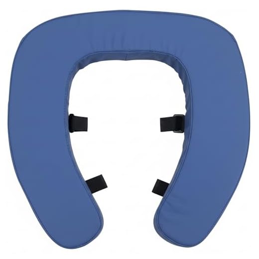 Raised Toilet Seats for Elderly - Comfortable & Secure Padded Toilet Seat Riser with Adjustable Straps Water-Resistant Beige Cover for Added Bathroom Safety Blue Raised Seats for Elderly,