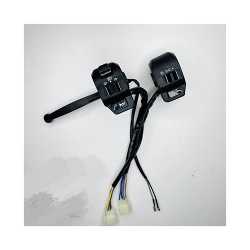 Commande de guidon scooter GY6 50cc 125cc étanche avec interrupteur 12V