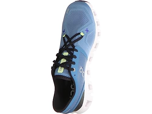 Image of ON Cloud X 3 Mens Shoes Size 9.5, Color: Pewter /White-White