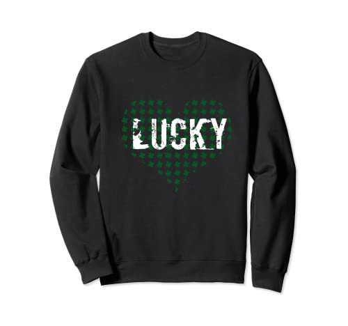 Lucky Teacher St Patrick's Day Shamrock divertido regalo Sudadera