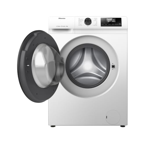 Lave-Linge Hisense WF1Q1041BW – 10 Kg, 1400 Tr/min, Inverter - vue 3