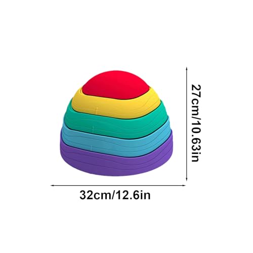Pierres de marche enfant avec surface texturée et base stable empilable - 2