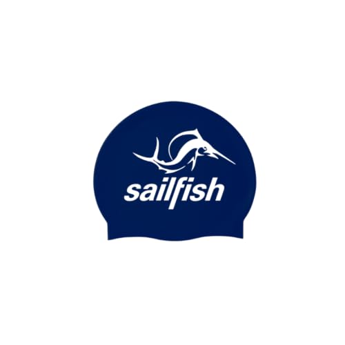 sailfish® Silikon Badekappe Unisex | Weiche & wasserdichte Schwimmkappe aus 100 % Silikon | Schwimmhaube für Damen, Herren | Komfortable Bademütze für Schwimmen, Triathlon & Wettkampf