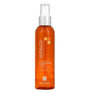 Andalou Naturals, Toner Facial Toner Helps Hydrate Balance Skin pH For Clear Bright Skin, Clementine Plus C, 6 Fl Oz