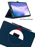 Case for DOOGEE T20 Mini, 8.4 inch, DOOGEE T20 Mini Tablet Case, Folding Stand Protective Cover with Pencil Holder and Wrist Strap, Full Protection. (Blue) - Image 3
