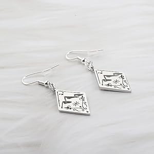 Okeych velaris necklace thorns and roses fan jewelry s jm merch bookish gift  urban country home decor