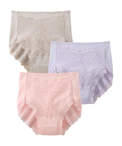 ニッセン フライスレーシー深ばき丈ショーツ 3枚組