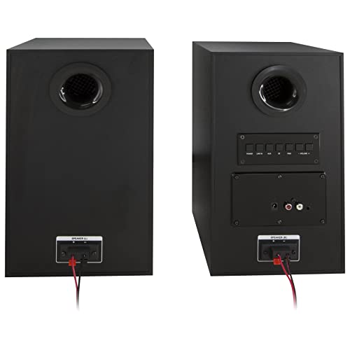 Altavoces de estantería iLive ISB1400B inalámbricos dobles para música y cine 4