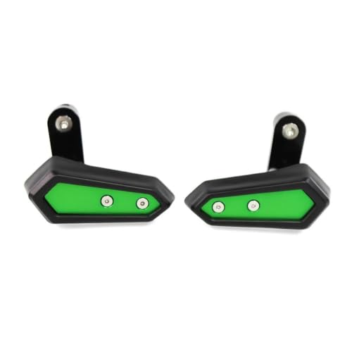 Couvercle de protection du moteur coulissant Kawasaki Ninja500 antichoc vert