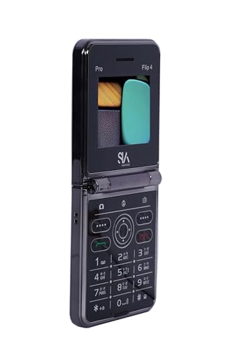 All-New FLIP 4 Flip Dual Sim |Keypad Mobile| with 2.4" Big Display |Flip|Fold|BT Dialer| Voice Changer |Auto Call Recording|Long Lasting Battery| FM|Camera|Feature Phone| Black