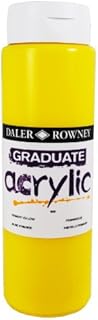 Daler-Rowney GRADUATE ACRYLIC 500ML PRIMARY YELLO