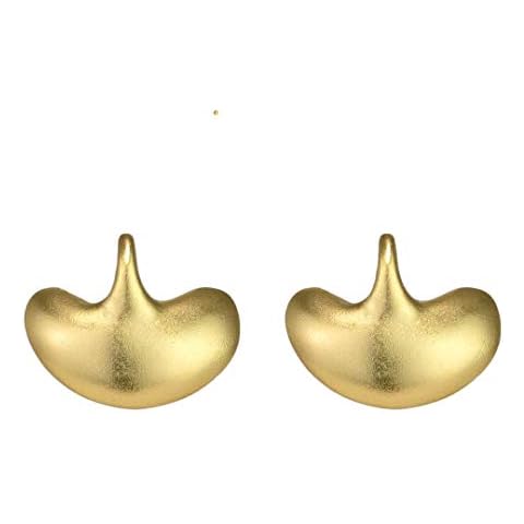 Across The Puddle, 24k Gold Plated Pre-Columbian Stud Earrings Collection - Aztec, Cauca, Tolima, Sinu, Tairona, Quimbaya, Sinu, Tairona Pre-Columbian Earrings Reproductions (0.7” Tairona Beads)… Cover