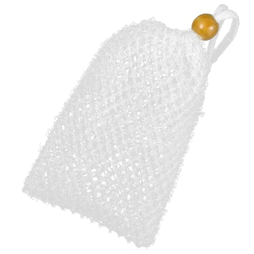 Filet à savon pour douche OUNONA en maille douce, sac de conservation idéal pour une salle de bain épurée