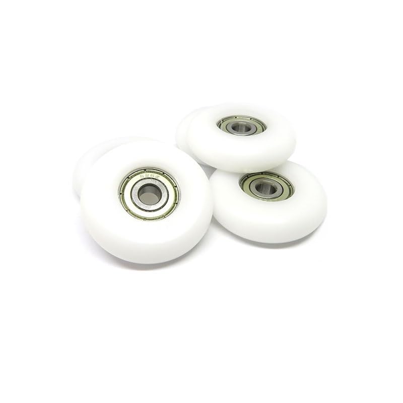 1pcs 6x38x10 Rower Rollers BSR62638-10 OD 38mm POM Coated Rowing Machine Seat Wheel 6 * 38 * 10 Plastic Bearing Pulleys