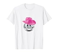 Gift Then you should buy this outstanding design People will love this cool motif. Great gift for your mother, dad, grandfather, grandmother, uncle, aunt, sister or brother. T-Shirt Pullover Hoodie Sweater Style . Disco ball t-shirt with pink cowboy ...