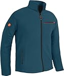 ACE Chaqueta Polar - Cálida Chaqueta Outdoor para ...: ☀ Nuestra chaqueta outdoor para hombre no solo tiene un aspecto atractivo, sino que también te mantiene calentito gracias a su suave forro polar 🔧 Los tres grandes bolsillos de la chaqueta (todos con cremalleras de alta calidad) ofrecen espacio sufic...