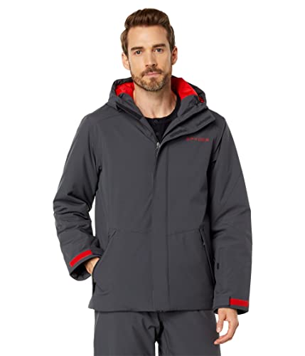 Amazon.com: Spyder Men's Wildcard Jacket, Ebony Volcano, Extra