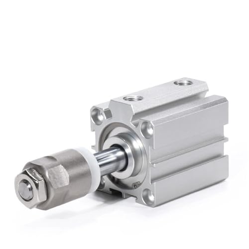 Cylindre pneumatique compact sans aimant pour ajustement précis de course - 5